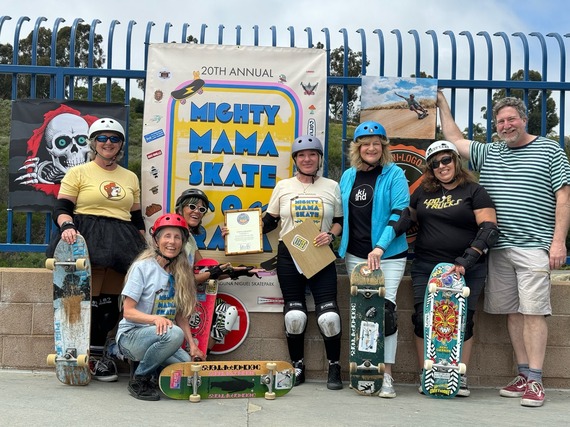 The Skateboard Moms and Sisters of Shred are ramping up for the 21st Annual Mighty Mama Skate-O-Rama on May 11 at 10 a.m. at Laguna Niguel Skatepark. 