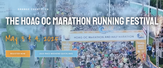 Hoag OC Marathon on May 3 & 4, 2025
