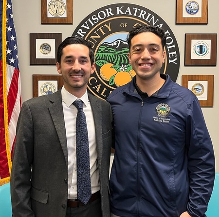 with Tommy Lawton of United States Senator Adam Schiff’s office 