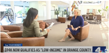 any neighbor earning $94k or less now qualify as "low income."