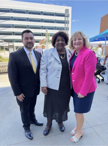 With OC Clerk Recorder Hugh Nguyen & California Secretary of State Dr. Shirley Weber 