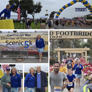 44th annual CdM Scenic 5k. Hosted by the Corona Del Mar Chamber of Commerce