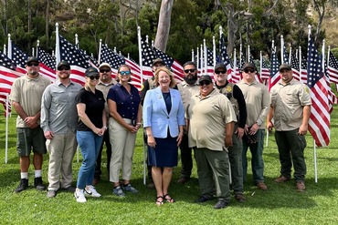 with oc parks at flag day