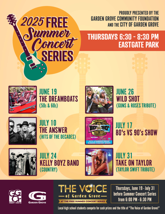 GG Summer Concerts 2025