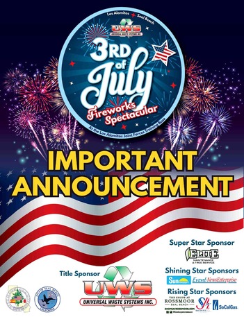3rd of July Spectacular - Los Al 2025
