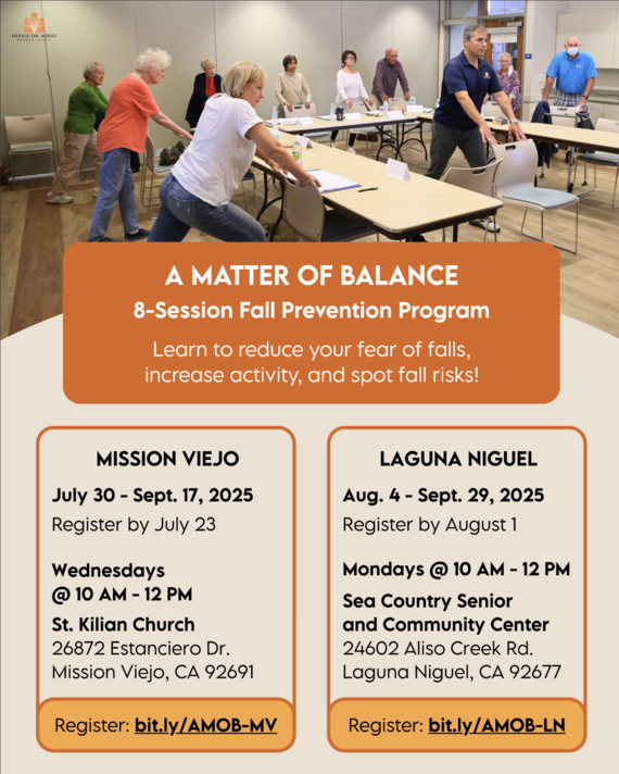 A Matter of Balance Fall Prevention Program