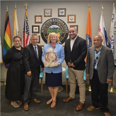 I welcomed the General Consulate of the Republic of the Marshall Islands and my longtime friend, Kelani Silk,