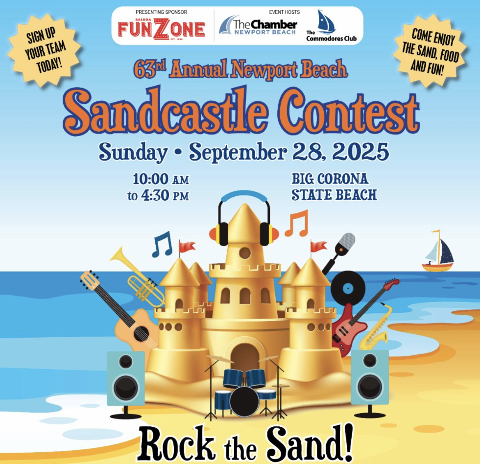 https://www.newportbeach.com/events/63rd-annual-sandcastle-contest/ 