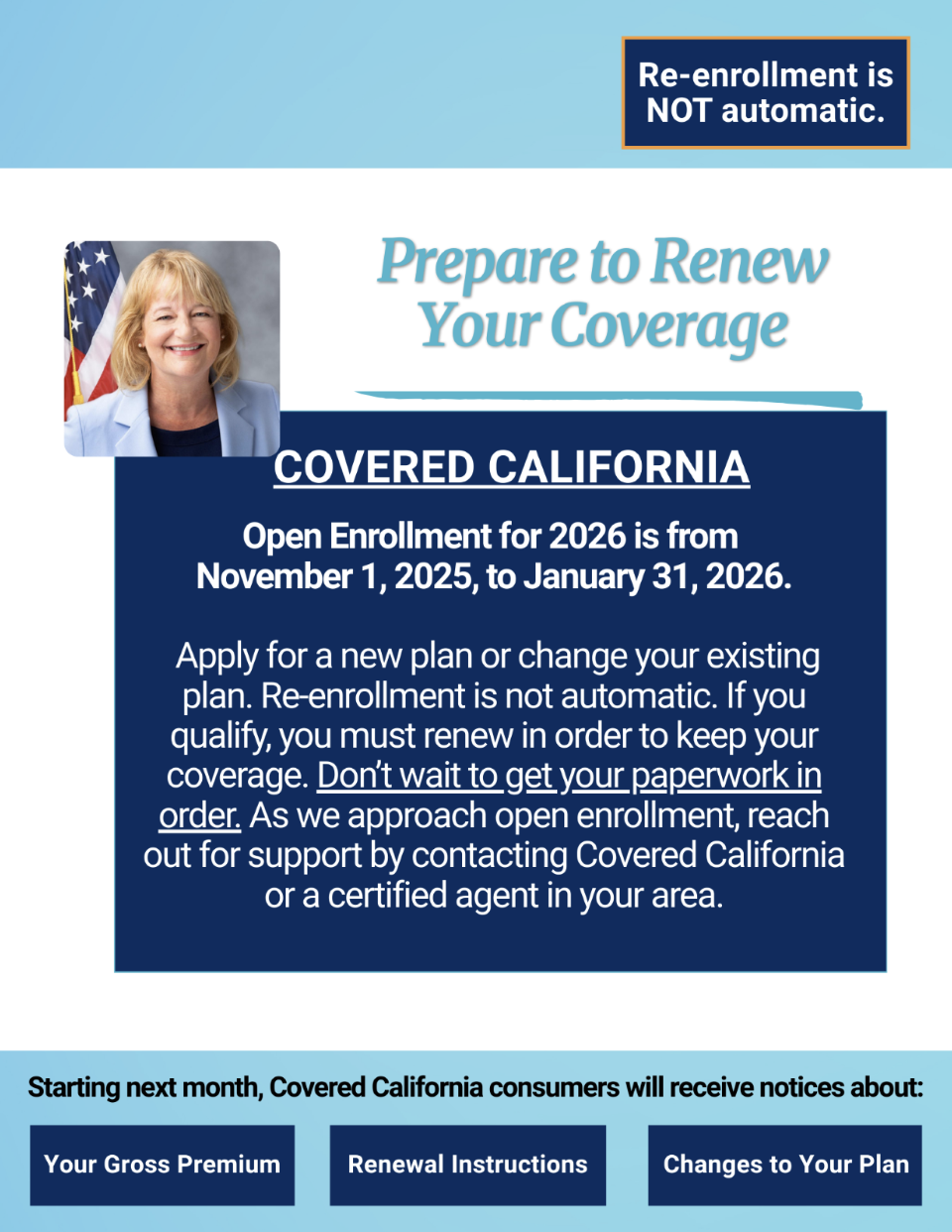 Prepare to Renew Your Covered-California Coverage 