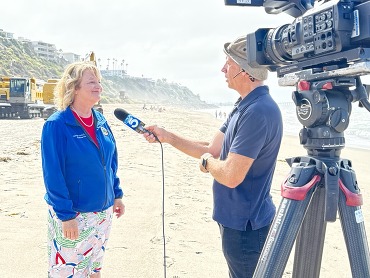 ktla - sand placement in san clemente