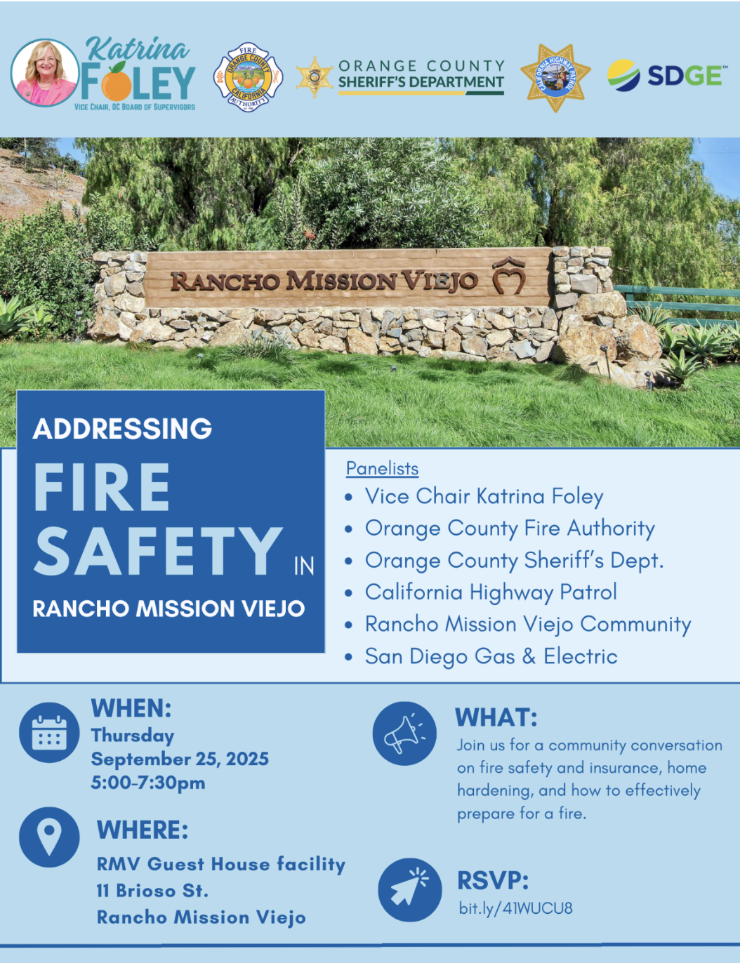 RMV Fire Safety Town Hall on 9.25.25