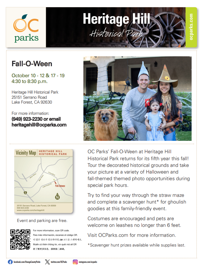 holloween at the park