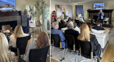 Speaking about the Dana Point Harbor revitalization at Sotheby Realty’s Company Collab.