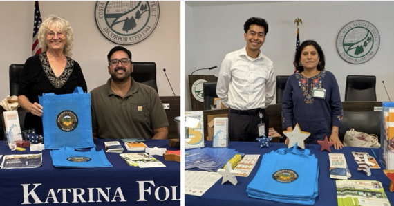 butterfly committee at eco expo