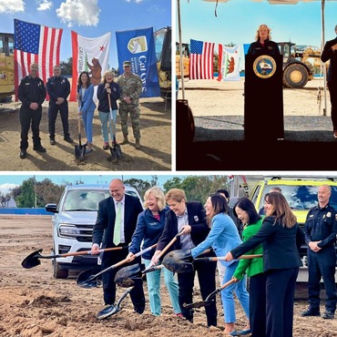 Breaking Ground on New Office of Emergency Services Campus  