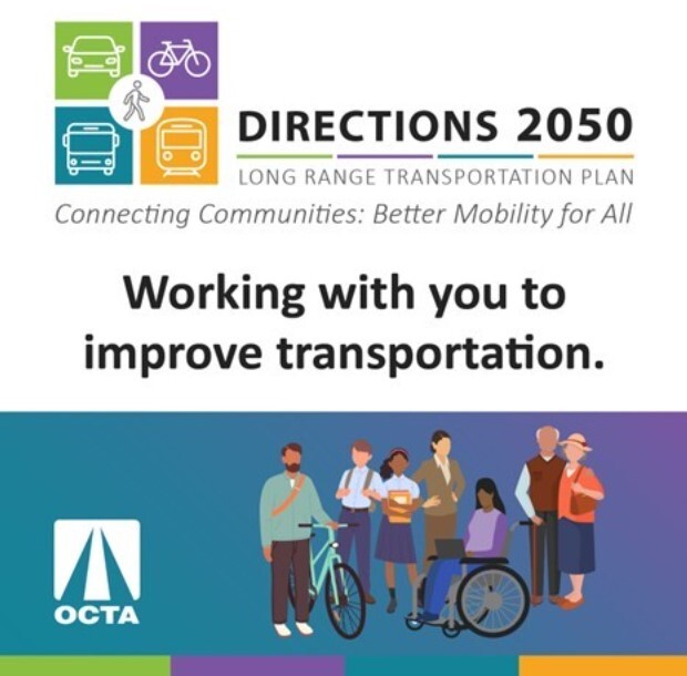 OCTA's Destinations 2050 -- Help us Plan for the Future