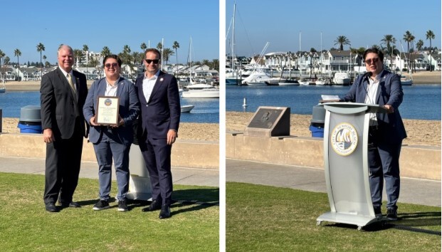 Newport Dredging Ribbon Cutting  