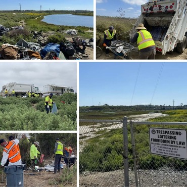cleaning up unsafe encampments