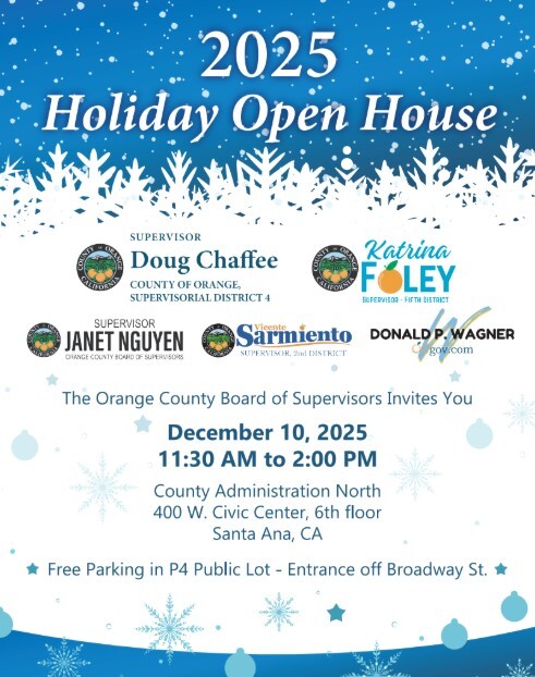 holiday open house 2025