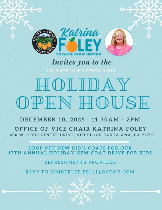 OC BOS Holiday Open House 2025
