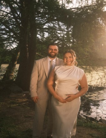 Morgan gives thanks for her fiancé who proposed earlier this year, making the holiday season a bit sweeter this year!  