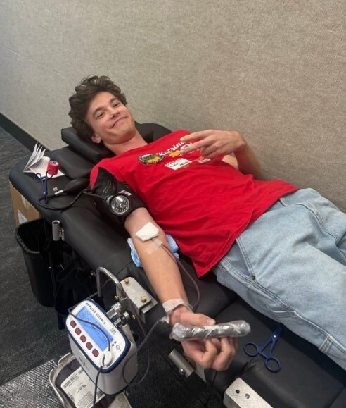 owen @ blood drive