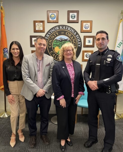 Meeting with Irvine City Manager 