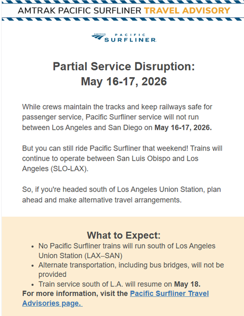 partial service disruption