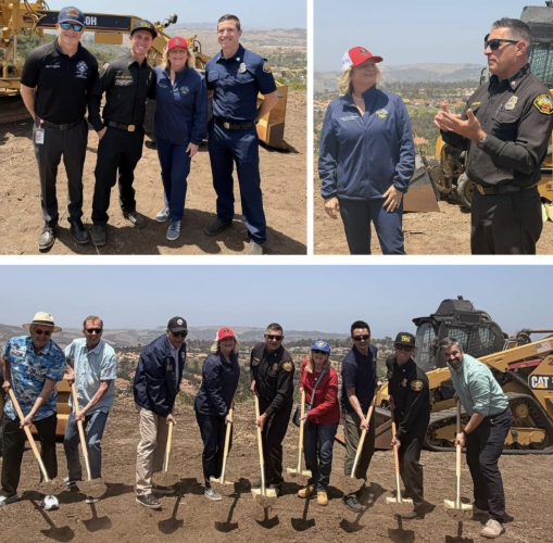 San Clemente Helopod Groundbreaking  