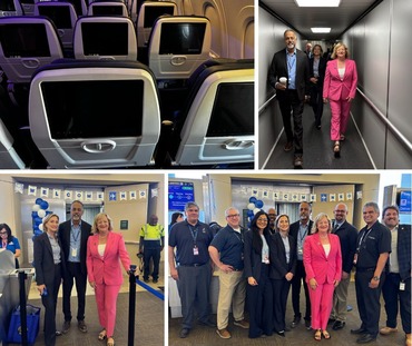 Welcoming United Airlines Airbus A321neo  