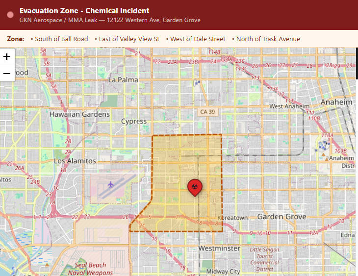 evac area