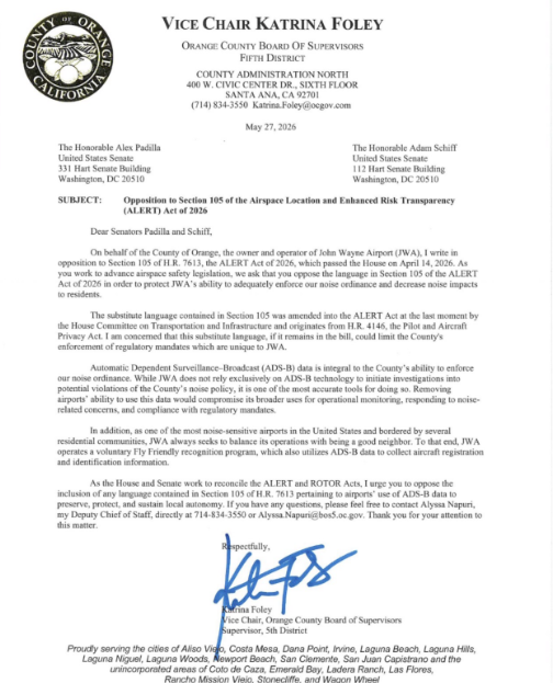 opposition to section 105 of ALERT Act of 2026