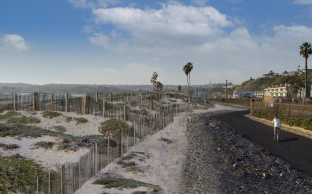Capistrano-Doheny Nature-Based Shoreline Adaptation Project rendering 