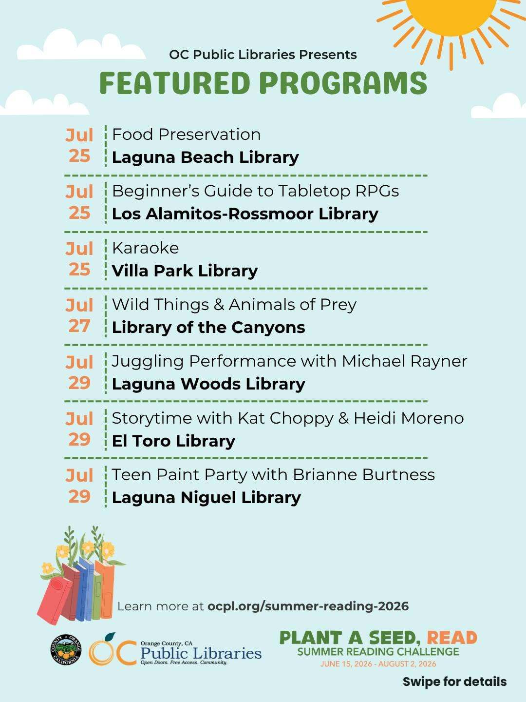 ocpl summer