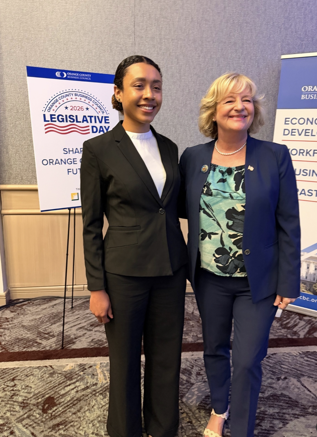 Crystal and Supervisor Foley