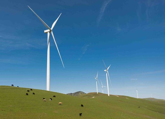EBCE’s wind farm in Livermore, California