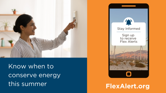 Be prepared for flex alerts this summer