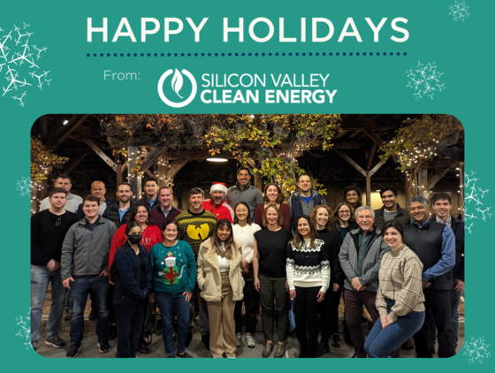 happy holidays from SVCE staff