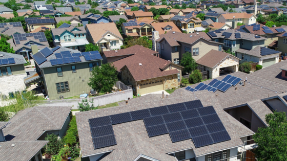 rooftop solar on homes