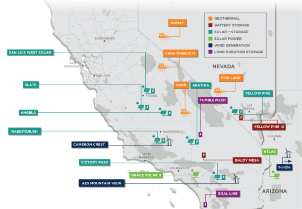 Power Sources Map Your City of Milpitas Clean Energy Impact