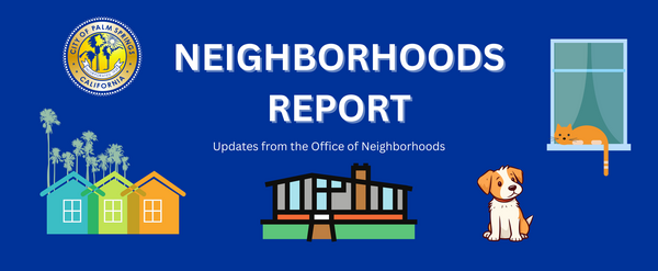 Neighborhoods Newsletter Banner