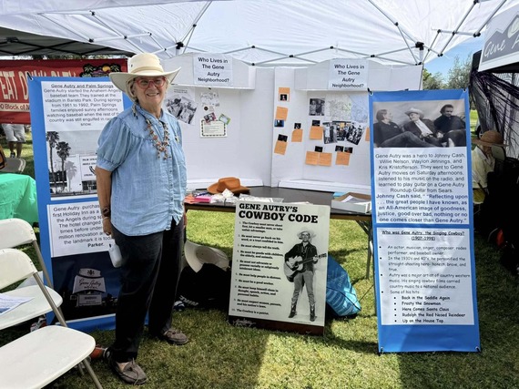 Gene Autry Trail Neighborhood Booth