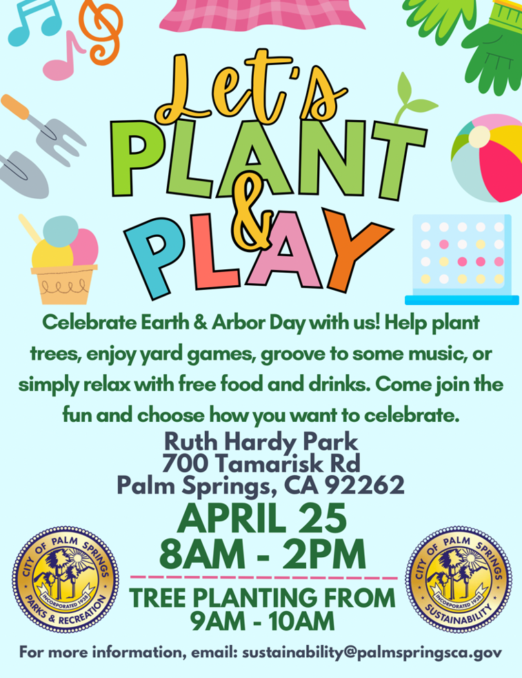 Earth Day & Arbor Day Festival Flyer