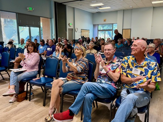 Group of attendees at the ONE-PS meeting at the Mizell Center on April 14, 2026