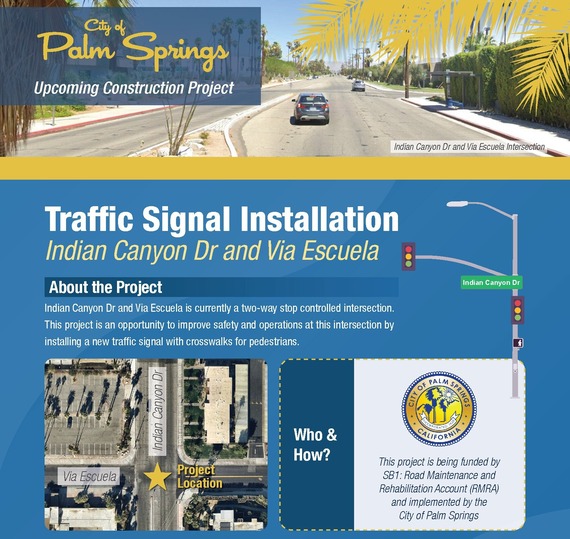 Traffic Signal Installation Flyer