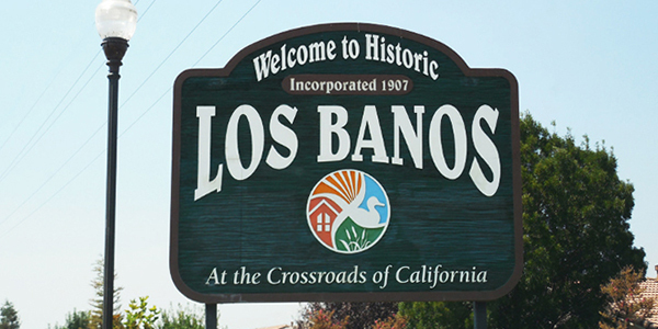 City of Los Banos signage