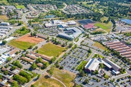 Aerial photo of Placer County Gov. Center