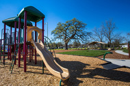 A playground at Sabre City community park