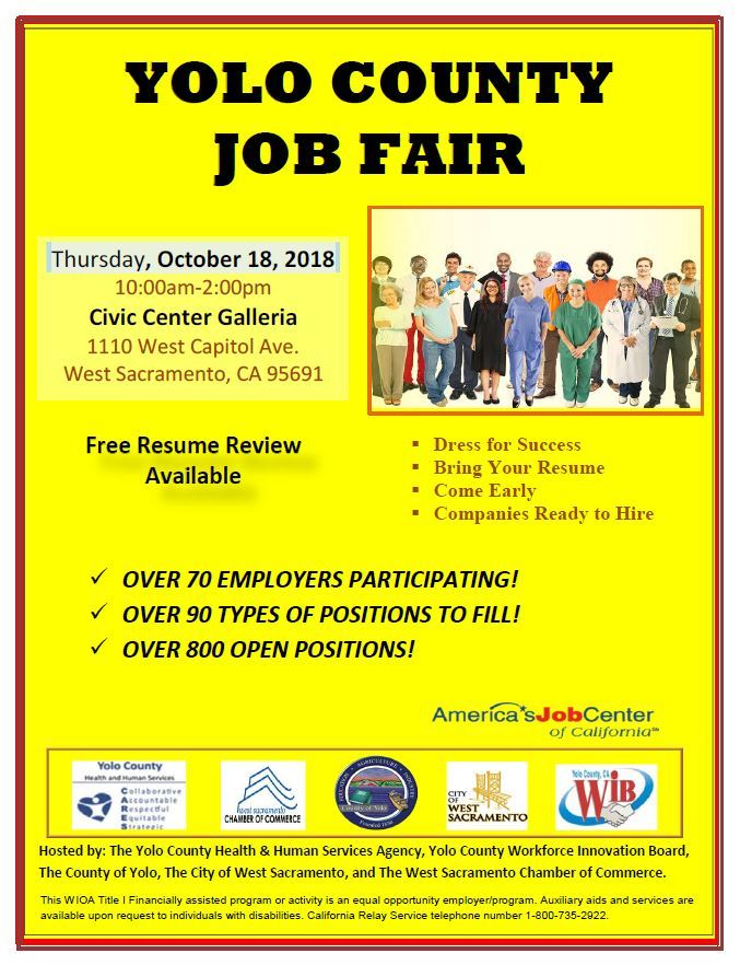 Yolo County Job Fair