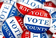 your vote counts pins